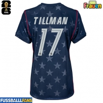 Vereinigte Staaten Malik Tillman #17 Auswärtstrikot Frauen WM 2026 Kurzarm